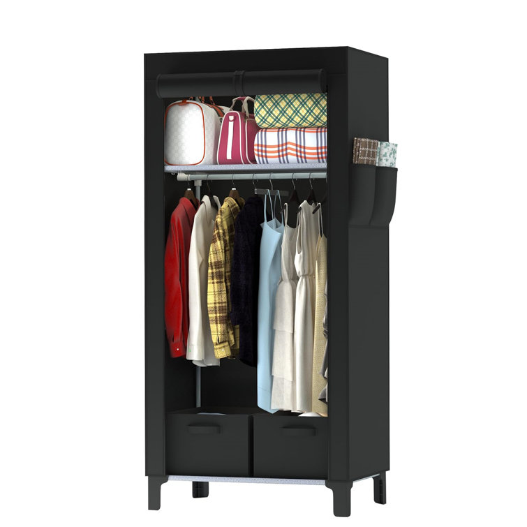 Wayfair on sale canvas wardrobe